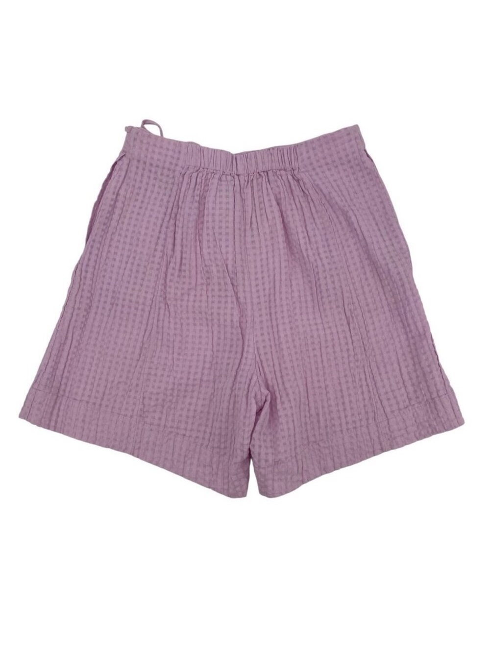 Free-est Size M Check Wrap Around Shorts Pink/Rose Free People High Rise - Picture 16 of 16